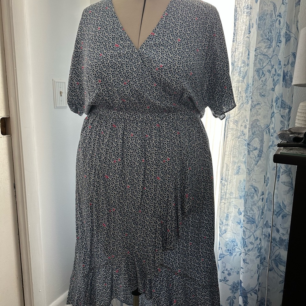 Floral Wrap Dress J Crew Mercantile